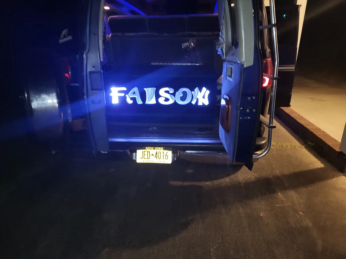 Custom illuminated lettering install by Don By Jon